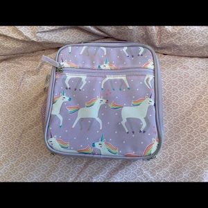 Pottery Barn Kids Classic Lunchbox - Lavender Unicorns